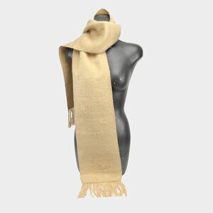 ALPACA CAMARGO 100% Alpaca Wool Beige Super Soft Scarf